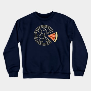 Eat Pizza Play Games Crewneck Sweatshirt